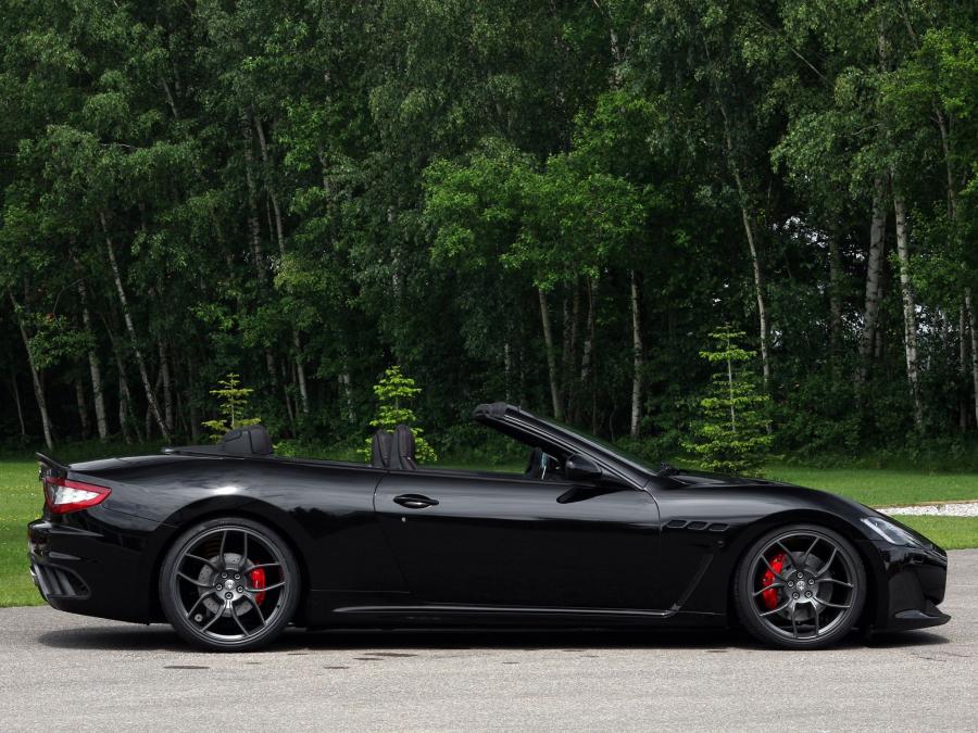  Maserati GranCabrio MC Tridente by Novitec Rosso 2013 года  (фото 2 из 10)